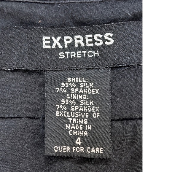 Y2K Gothic Silk Express Navy Corset Bustier Top 4 Lace Up Back Hook and Eye - Picture 5 of 11